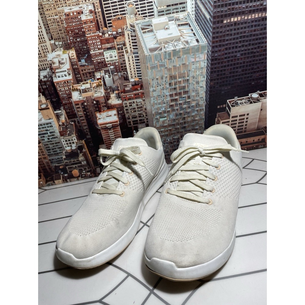 Kizik Lima Slip on Lace Sneakers Cream knit Unisex
